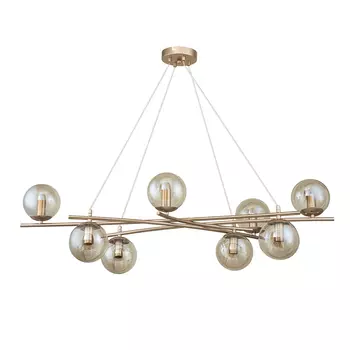 Люстра подвесная Escada Balance E14 320 Вт 20 кв.м (1119/8S Gold)