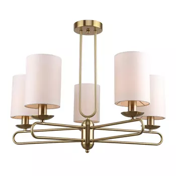 Люстра подвесная Escada Eclipse E14 200 Вт 10 кв.м (10166/5PL Brass)