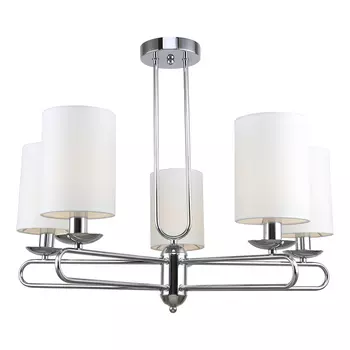 Люстра подвесная Escada Eclipse E14 200 Вт 10 кв.м (10166/5PL Chrome)
