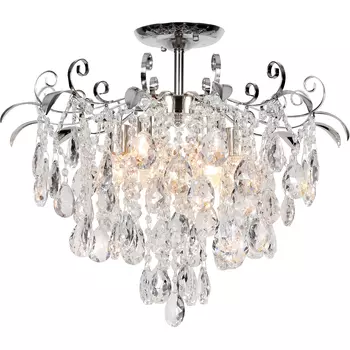 Люстра подвесная Escada Kelly E27 360 Вт 22 кв.м (1123/6PL Chrome)