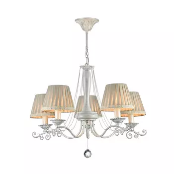 Люстра подвесная Freya Donata E14 200 Вт 13 кв.м (FR2759-PL-05-W)