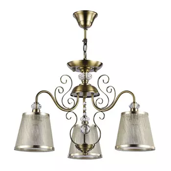 Люстра подвесная Freya Driana E14 120 Вт 8 кв.м (FR2405-PL-03-BZ)