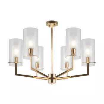 Люстра подвесная Freya Felicity E14 360 Вт 24 кв.м (FR5206PL-06FG)