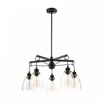 Люстра подвесная Freya Louise E27 300 Вт 20 кв.м (FR4167-PL-05-BL)