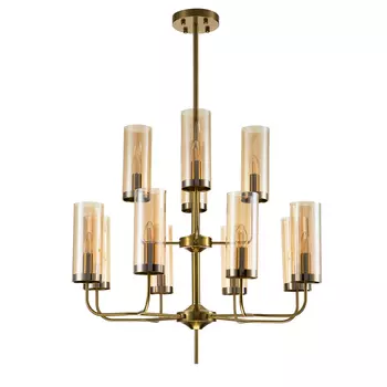 Люстра подвесная Indigo Balletto E14 480 Вт 33 кв.м (V000254)