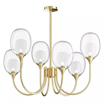 Люстра подвесная Maytoni Aura E14 360 Вт 25 кв.м (MOD016PL-06BS)