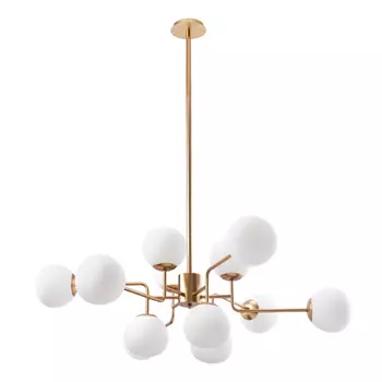 Люстра подвесная Maytoni Erich E14 480 Вт 36 кв.м (MOD221-PL-12-G)