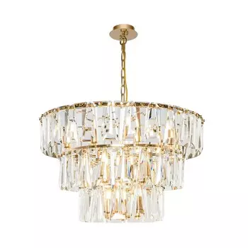 Люстра подвесная Maytoni Puntes E14 720 Вт 45 кв.м (MOD043PL-18G)