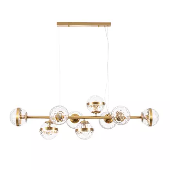 Люстра потолочная Arte Lamp Delacrua E14 360 Вт 17 кв.м (A7770SP-9PB)