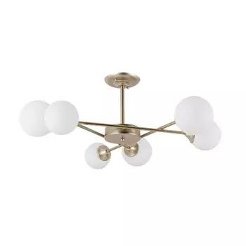 Люстра потолочная Arte Lamp Marco E14 360 Вт 15 кв.м (A2703PL-6SG)