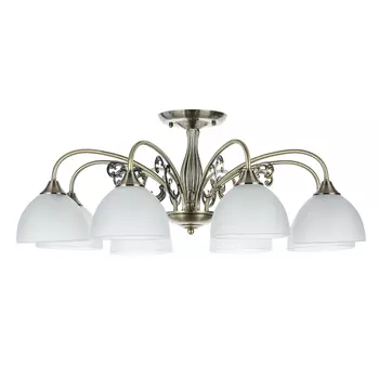 Люстра потолочная Arte Lamp Spica E27 320 Вт 18 кв.м (A3037PL-8AB)