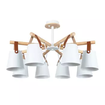 Люстра потолочная Arte Lamp Thomas E27 480 Вт 18 кв.м (A7032PL-8WH)