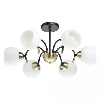 Люстра потолочная De Markt Гамбург E27 240 Вт 12 кв.м (605017706)