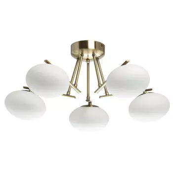 Люстра потолочная De Markt Оливия G9 25 Вт 10 кв.м (306014305)