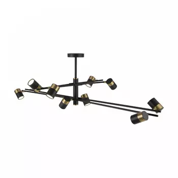 Люстра потолочная Freya Enzo GU10 350 Вт 23,3 кв.м (FR5201PL-10B)