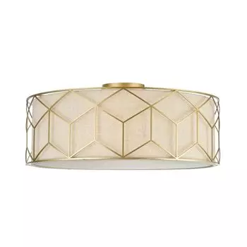 Люстра потолочная Maytoni Messina E27 300 Вт 22 кв.м (H223-PL-05-G)