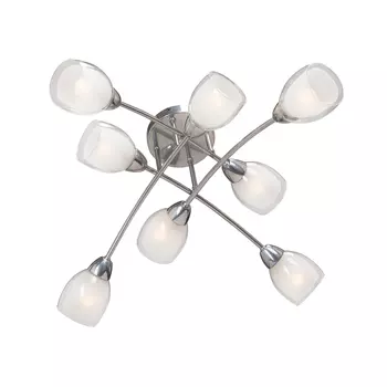 Люстра потолочная Vitaluce V4186 E14 480 Вт 24 кв.м (V4186-9/8PL)