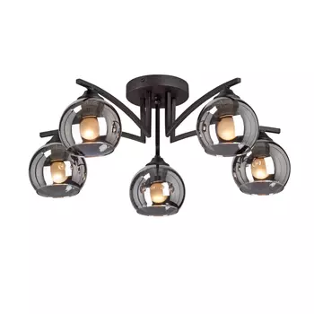 Люстра потолочная Vitaluce V4285 E27 200 Вт 15 кв.м (V4285-1/5PL)