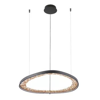 Люстра светодиодная подвесная Arte Lamp Cinta 46 Вт 4000К 8 кв.м (A1847SP-46BK)