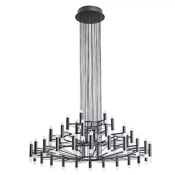 Люстра светодиодная подвесная Arte Lamp Empire 252 Вт 3500К 42 кв.м (A2482SP-84BK)