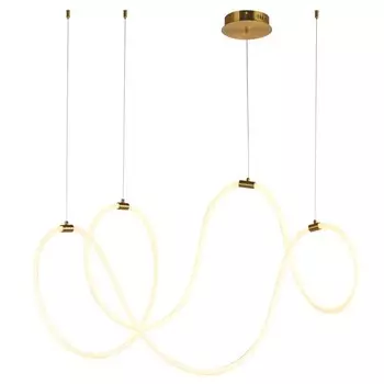 Люстра светодиодная подвесная Arte Lamp Klimt 55 Вт 3000К 26 кв.м (A2850SP-80PB)