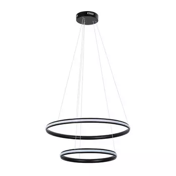 Люстра светодиодная подвесная Arte Lamp Meridiana 70 Вт 3000-6000К 3 кв.м (A2198SP-2BK)