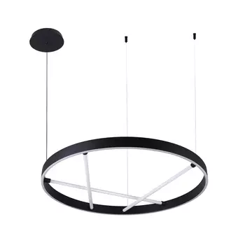 Люстра светодиодная подвесная Arte Lamp Ricco 45 Вт 4000К 8 кв.м (A1874SP-45BK)