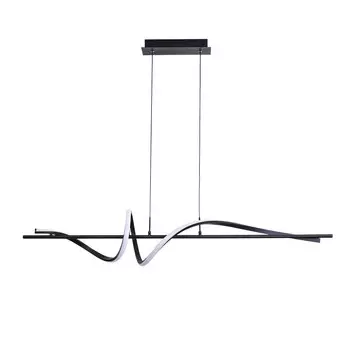 Люстра светодиодная подвесная Arte Lamp TWISTED 30 Вт 3000К 5 кв.м (A4587SP-30BK)