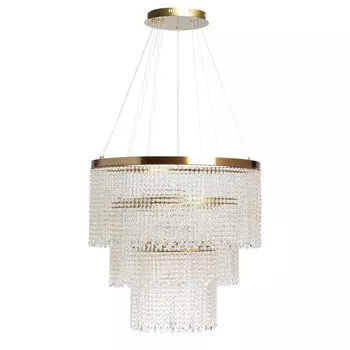 Люстра светодиодная подвесная Chiaro Вассерфалл 110 Вт 4000К 46,1 кв.м (617010703)