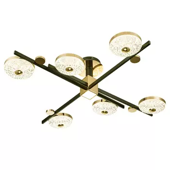 Люстра светодиодная подвесная Escada Divita 78 Вт 3000-6000К 17 кв.м (10219/6LED)