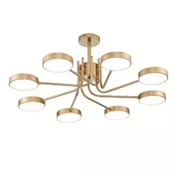 Люстра светодиодная подвесная Escada Skylar 70 Вт 3000-6500К 34 кв.м (10258/8LED)