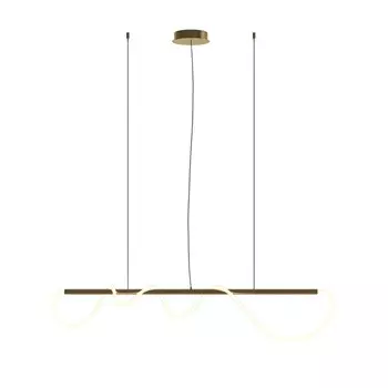 Люстра светодиодная подвесная Maytoni Tau 30 Вт 3000К 3 кв.м (MOD166PL-L30G3K)