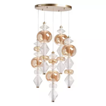 Люстра светодиодная подвесная RegenBogen Виттинген 31 Вт 3000-6000К 11,5 кв.м (493011205)