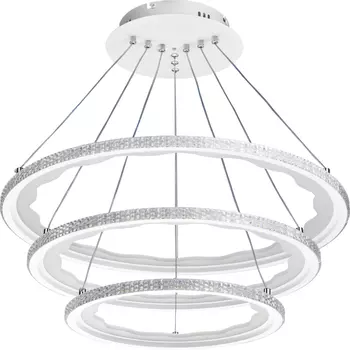 Люстра светодиодная подвесная Ritter Lucido 254 Вт 2700-6400К 77 кв.м (51645 7)