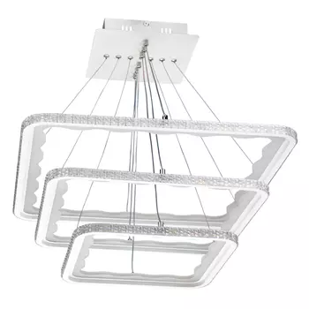 Люстра светодиодная подвесная Ritter Lucido 284 Вт 2700-6400К 86 кв.м (51646 4)