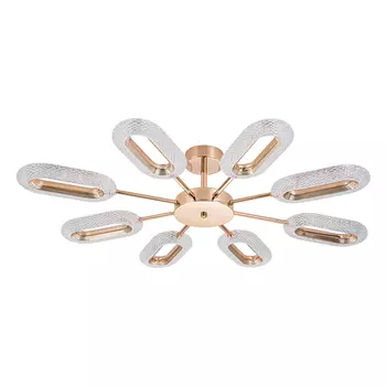 Люстра светодиодная потолочная Arte Lamp Ovale 79 Вт 3000-6500К 2 кв.м (A2489PL-8GO)
