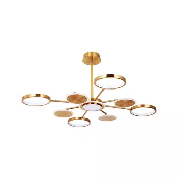 Люстра светодиодная потолочная Arte Lamp Sienna 80 Вт 3000-6400К 4 кв.м (A1363PL-8PB)