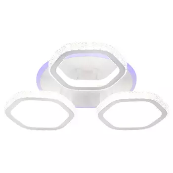 Люстра светодиодная потолочная Escada Centauri 114 Вт 3000-6000К 21 кв.м (10263/3LED BL)