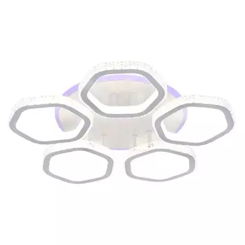 Люстра светодиодная потолочная Escada Centauri 188 Вт 3000-6000К 35 кв.м (10263/5LED BL)