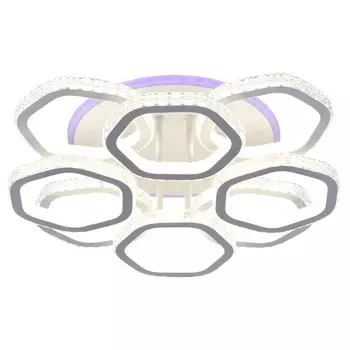 Люстра светодиодная потолочная Escada Centauri 209 Вт 3000-6000К 52 кв.м (10263/8LED BL)