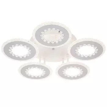 Люстра светодиодная потолочная Escada Dew 105 Вт 3300-6500К 35 кв.м (10233/5LED)
