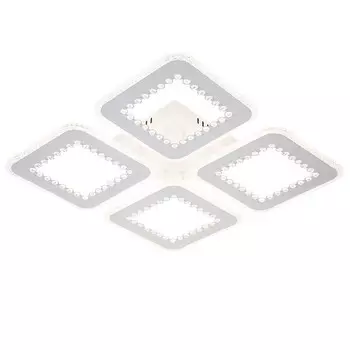 Люстра светодиодная потолочная Escada Dew 149 Вт 3300-6500К 43 кв.м (10231/4LED)