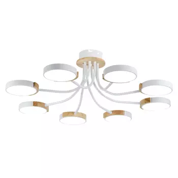 Люстра светодиодная потолочная Ritter Mattino 136 Вт 2700-6400К 46 кв.м (51658 7)