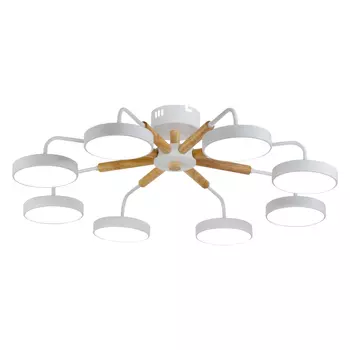 Люстра светодиодная потолочная Ritter Mattino 136 Вт 2700-6400К 48 кв.м (51660 0)