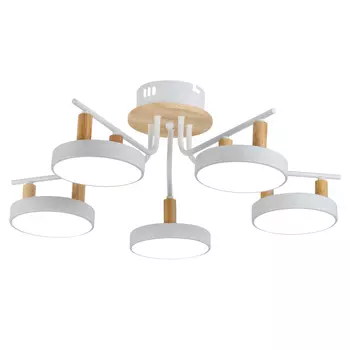 Люстра светодиодная потолочная Ritter Mattino 75 Вт 2700-6400К 26 кв.м (51659 4)