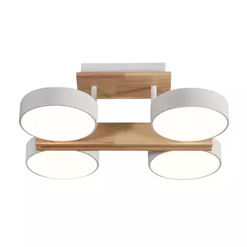 Люстра светодиодная потолочная Ritter Scandia 60 Вт 2700-6400К 23 кв.м (51626 6)