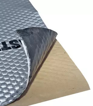 Мембрана виброшумоизоляционная StP Вибропласт Master 3х470х750 мм 1,76 кв.м самоклеящаяся