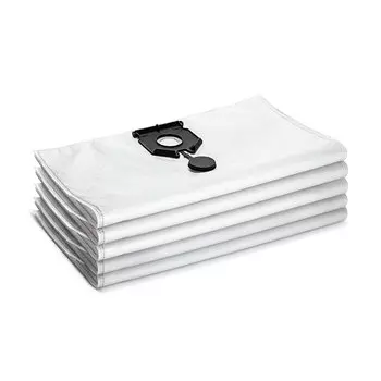 Мешок для пылесоса Karcher (2.889-155.0) к моделям NT40/1/ NT50/1 флис (5 шт.)