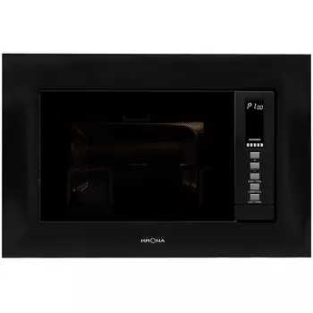 Микроволновая печь встраиваемая Krona Laune черная