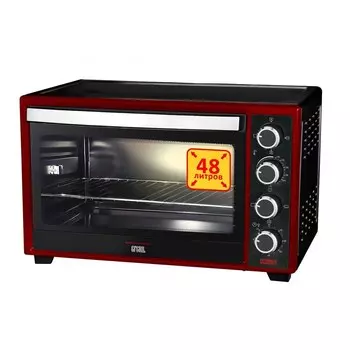 Мини-печь Gfgril GFO-48BR красная
